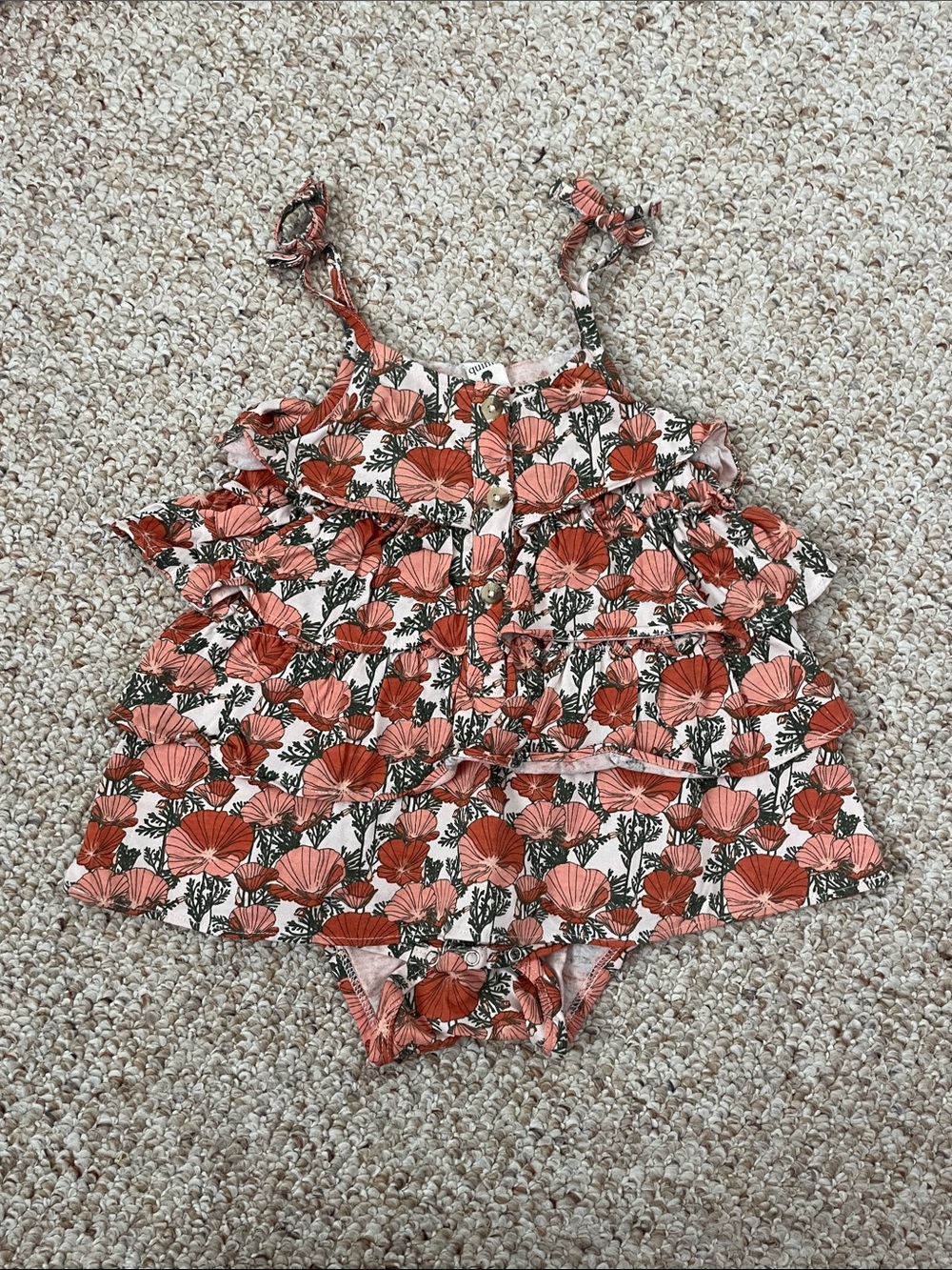 Baby Ruffle Tank Top Onesie